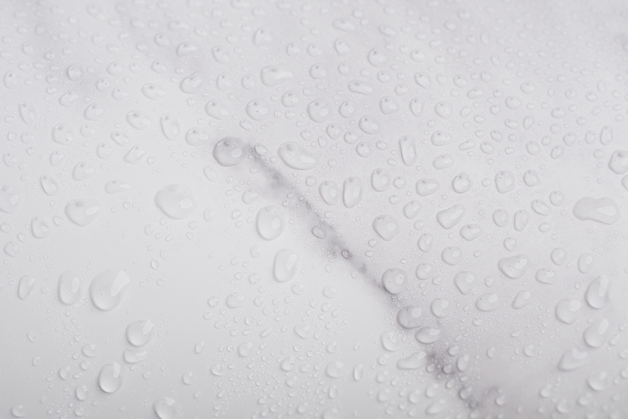 Jazz White Marble PVC Printing koristekalvo
